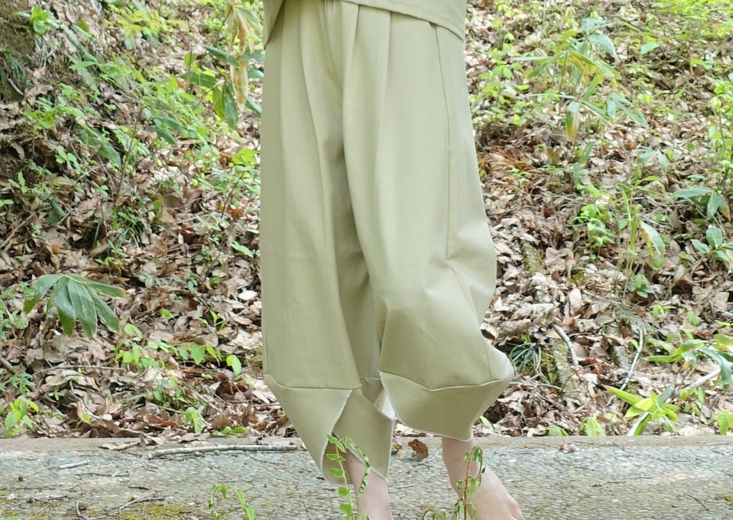 オーガニックコットンデニムパンツ