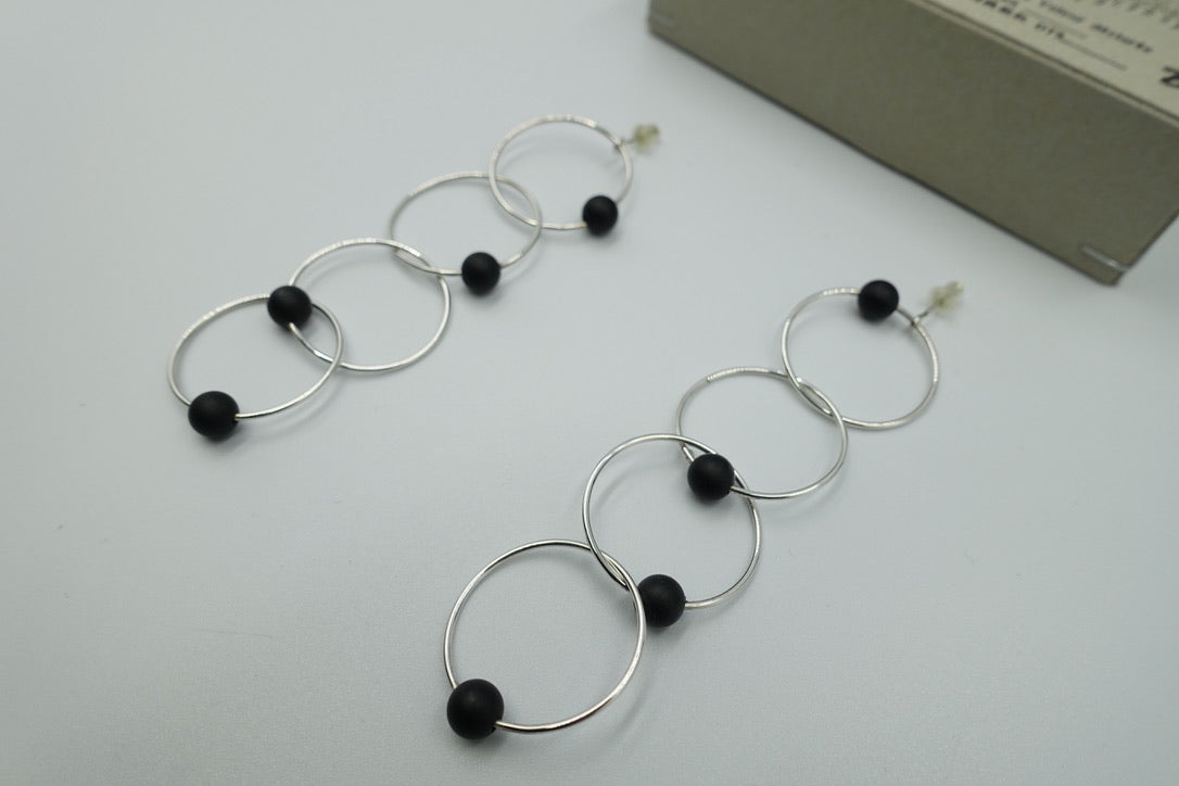 emeraldthirteen × TAO XIANG UOO 『16』Binaural earrings